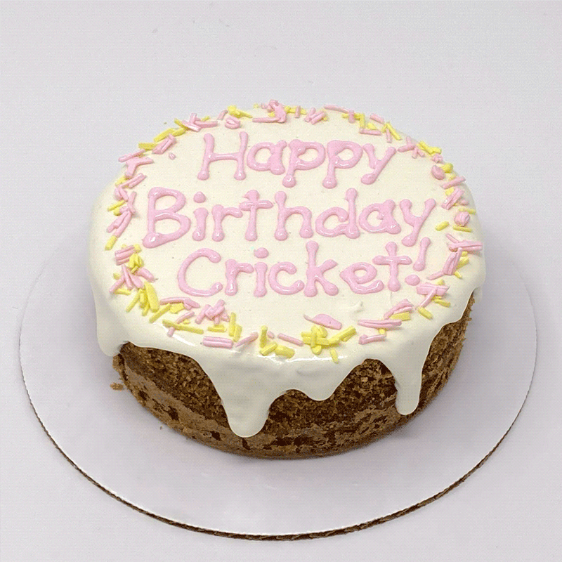 Personalized Birthday Drip Cake